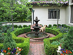 interior entrance garden
