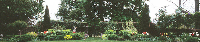restored Arts and Crafts Garden scene