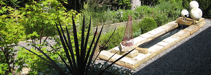 a small water rill
